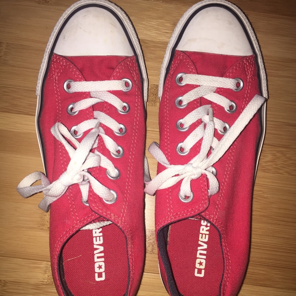 Red Unisex Converse Chuck Taylor
